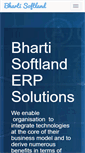 Mobile Screenshot of bhartisoftland.com
